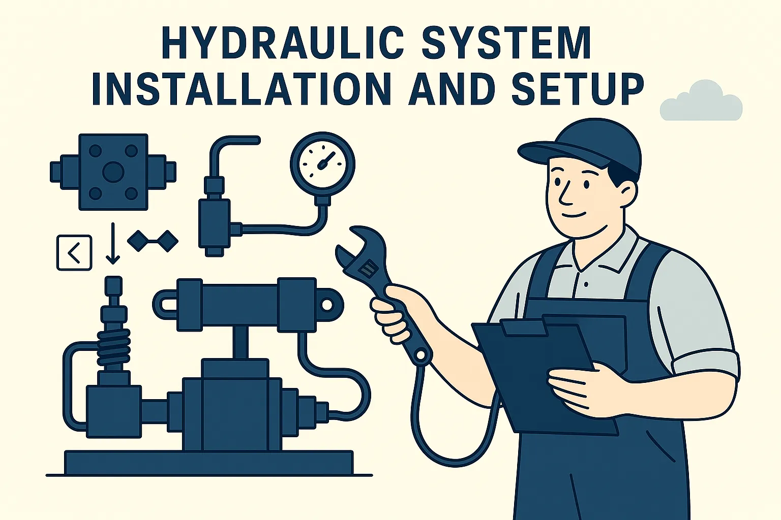 Hydraulic-System-Installation-and-Setup